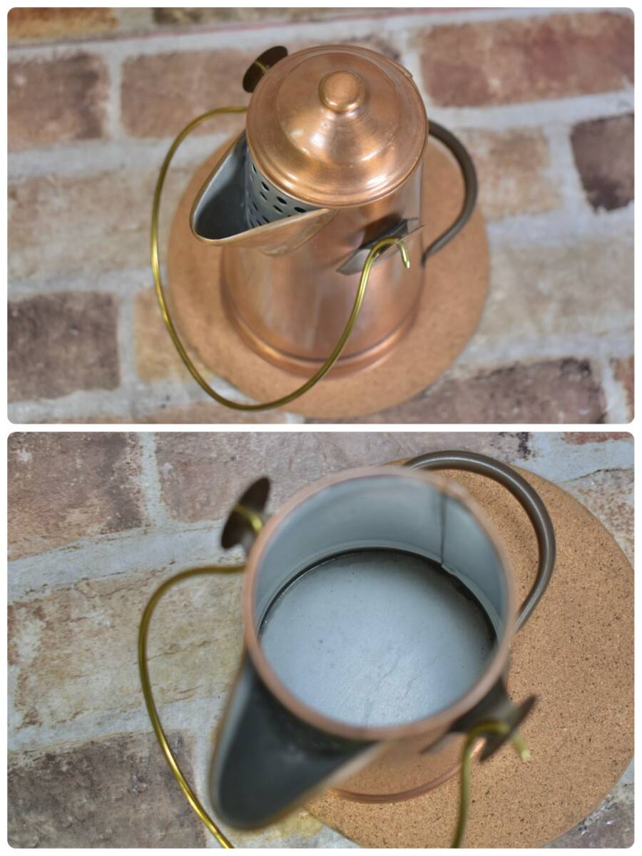 ☆ほぼ未使用品☆ GREGORIAN HAMMERED COPPER トールケトル