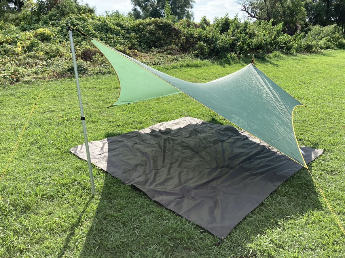tent-Mark DESIGNS×TULSATIME ムササビウイング 13ft グリーン tent-Mark DESIGNS×TULSATIME ムササビウイング 13ft グリーン