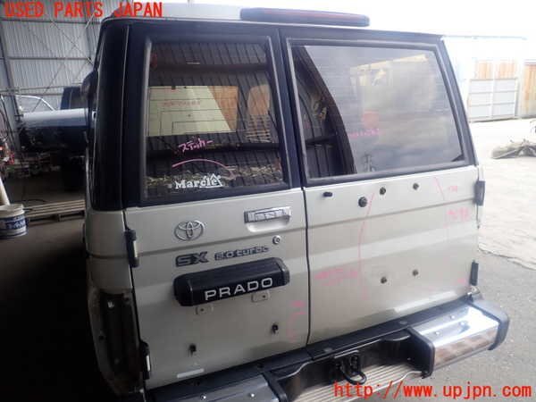 2UPJ-12301566]ランクルプラド(KZJ78G)バックドア リアゲート ハッチ 中古(43R-00033)