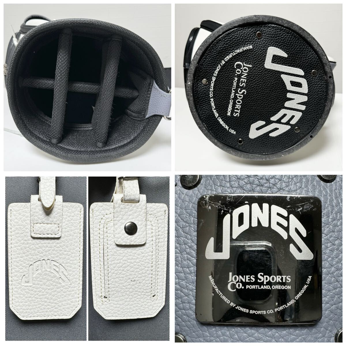 状態良好】JONES ジョーンズ キャディバッグ RIDER ライダー 口 状態良好】JONES ジョーンズ キャディバッグ RIDER ライダー 口