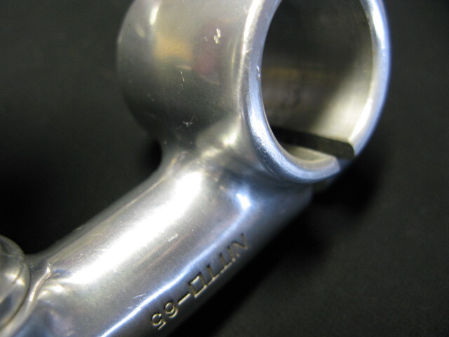 ピスト?競(jìng)輪/VIA(NJS前身)認(rèn)定NITTO-65【天返し】ステム65mm中古品XW