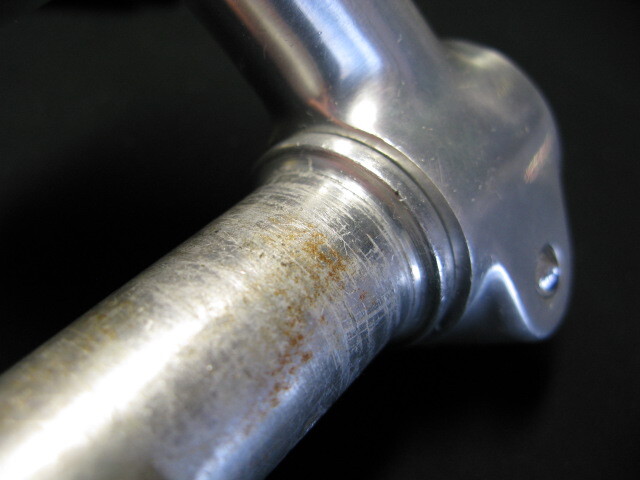 ピスト?競(jìng)輪/VIA(NJS前身)認(rèn)定NITTO-65【天返し】ステム65mm中古品XW