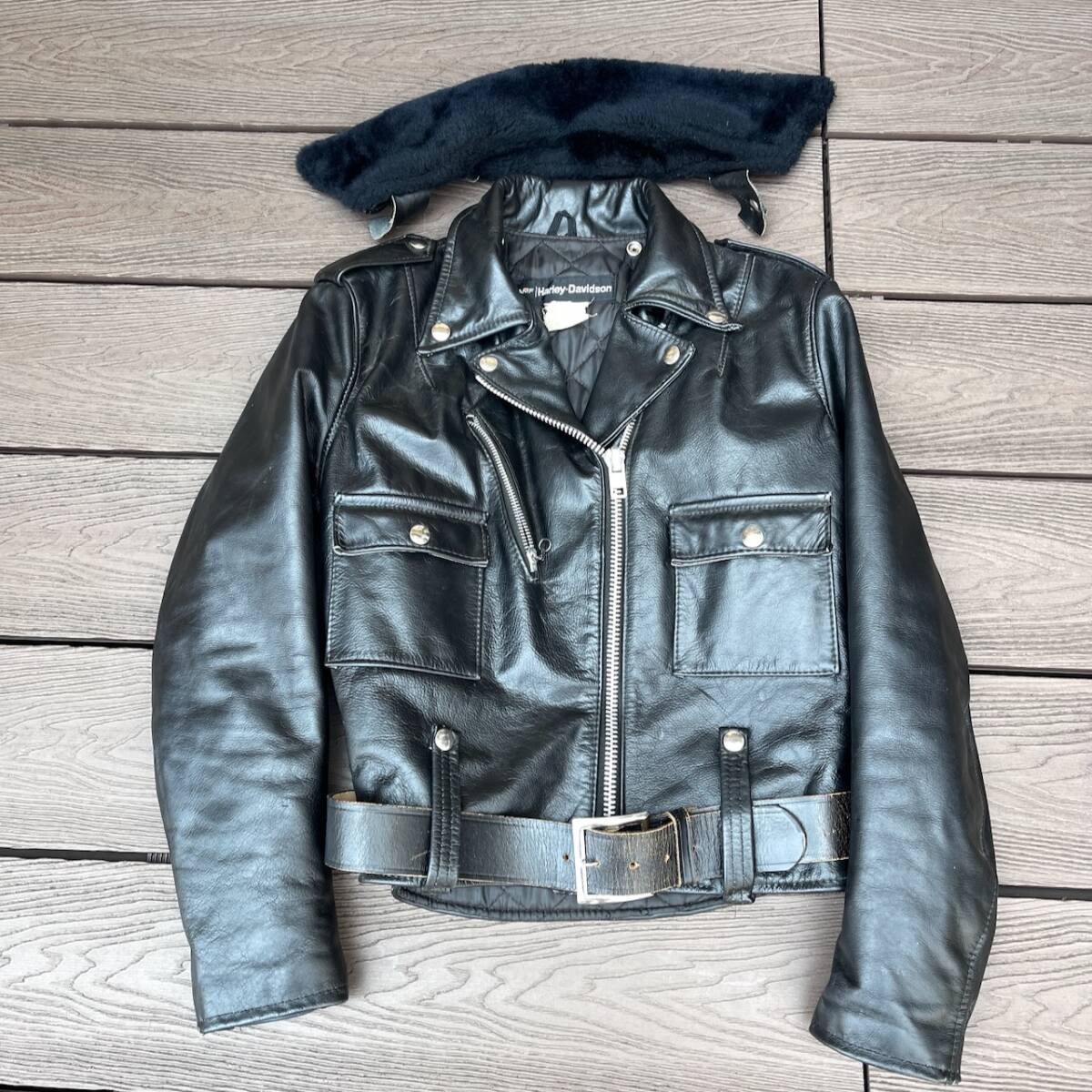ビンテージ　70`S ハーレー　AMF ライダース　レザー　ジャケット