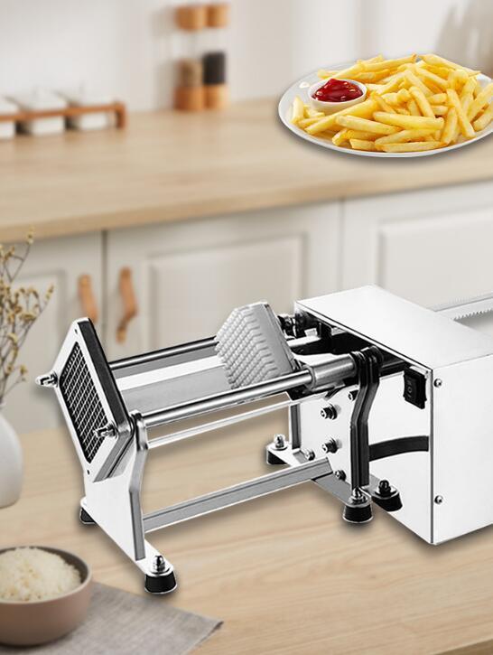 新品未使用電気ポテトカッター 自動野菜スライサー ステンレス 新品未使用電気ポテトカッター 自動野菜スライサー ステンレス
