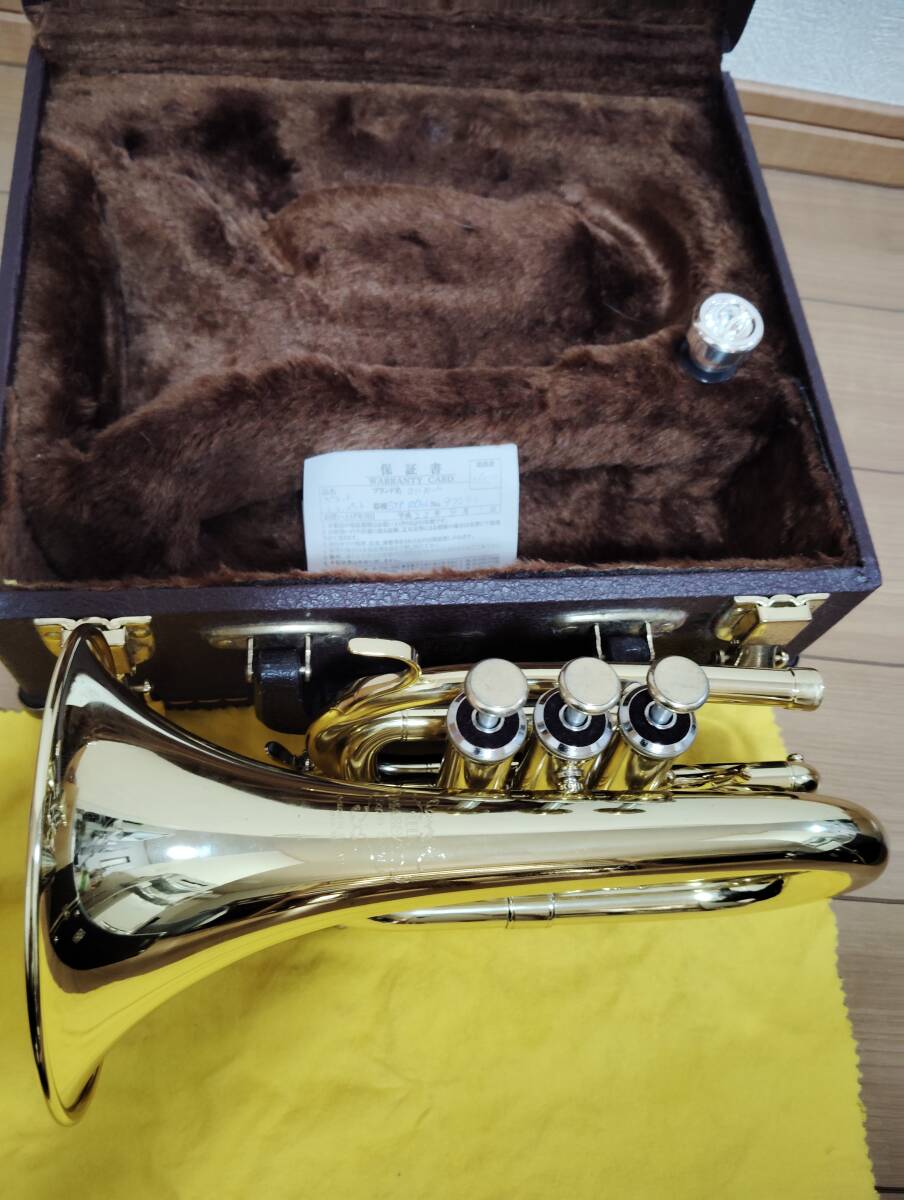 マルカート　ポケットトランペット　デカベル 美品○THE MARCATO・ザ マルカート○ ポケットトランペット