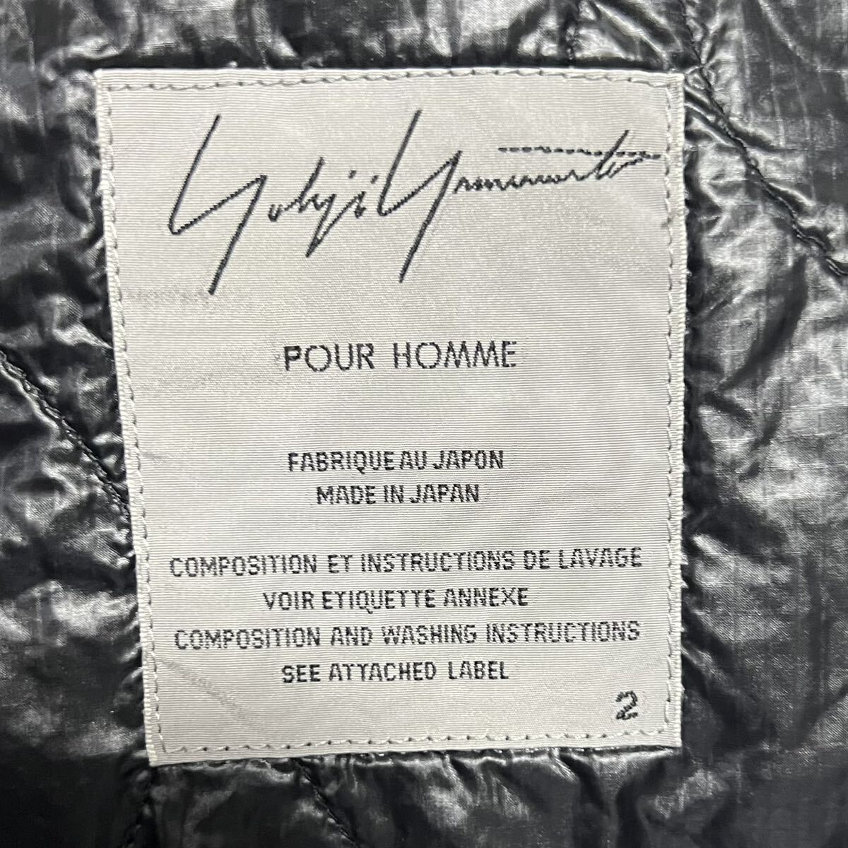 13SS Yohji Yamamoto POUR HOMME ナイロンジャケット マウンテン 13SS Yohji Yamamoto POUR HOMME ナイロンジャケット マウンテン