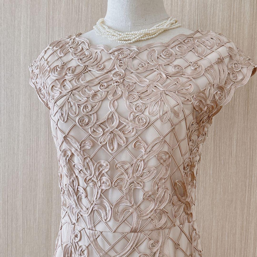 823】美品 アナイ ツートーンチュール刺繍ワンピース|Yahoo 823】美品 アナイ ツートーンチュール刺繍ワンピース|Yahoo