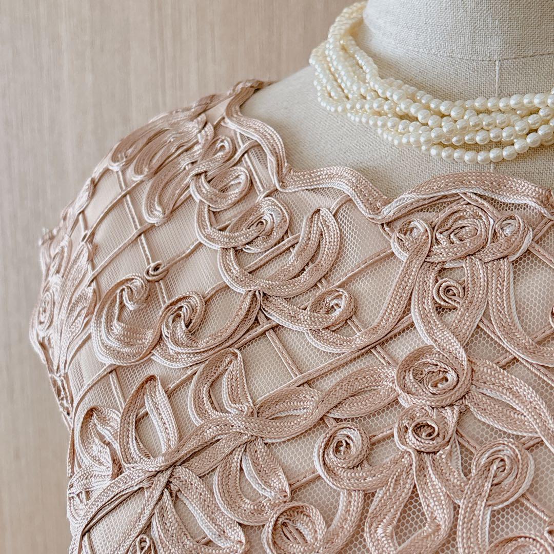 823】美品 アナイ ツートーンチュール刺繍ワンピース|Yahoo 823】美品 アナイ ツートーンチュール刺繍ワンピース|Yahoo