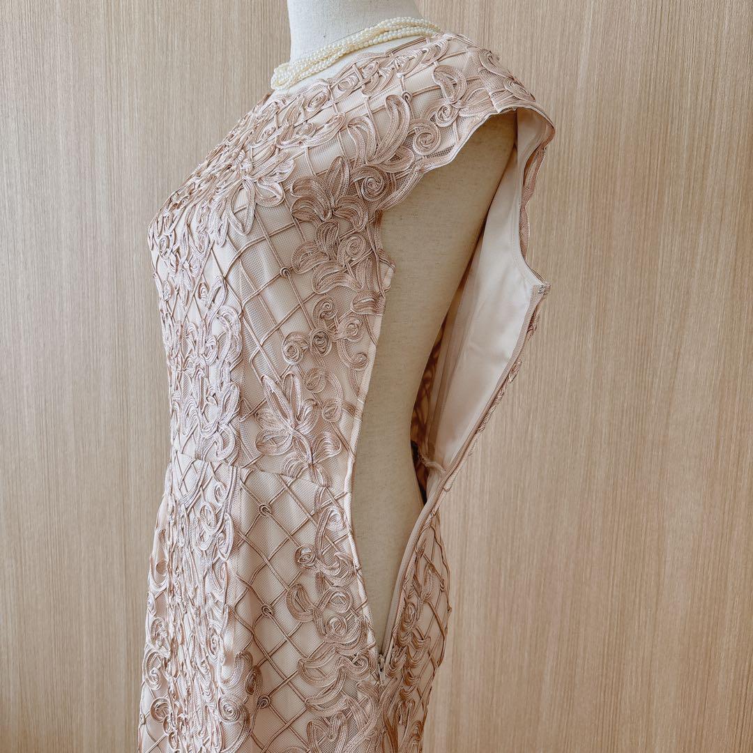 823】美品 アナイ ツートーンチュール刺繍ワンピース|Yahoo 823】美品 アナイ ツートーンチュール刺繍ワンピース|Yahoo