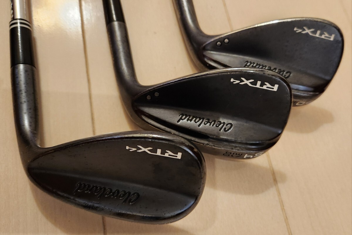 中古　クリーブランド　RTX4 50/54/58 3本セット　D/G