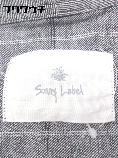 ◇ Sonny Label サニーレーベル URBAN RESEARCH チェック 長袖 コート サイズM ブラック ホワイト レディース