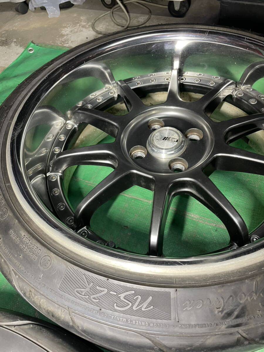 希少サイズ！ SSR プロフェッサー SP3-R 17インチ 4穴 PCD100 8J オフセット11 タイヤ・ホイール 4本セット SPEED STAR TANABE タナベ_画像7