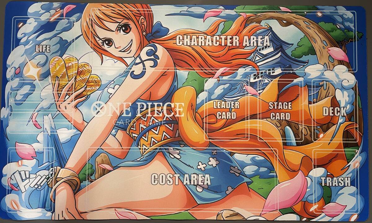 ワンピースカード プレイマット マウスパッド PCマット ナミ ワンピース ①