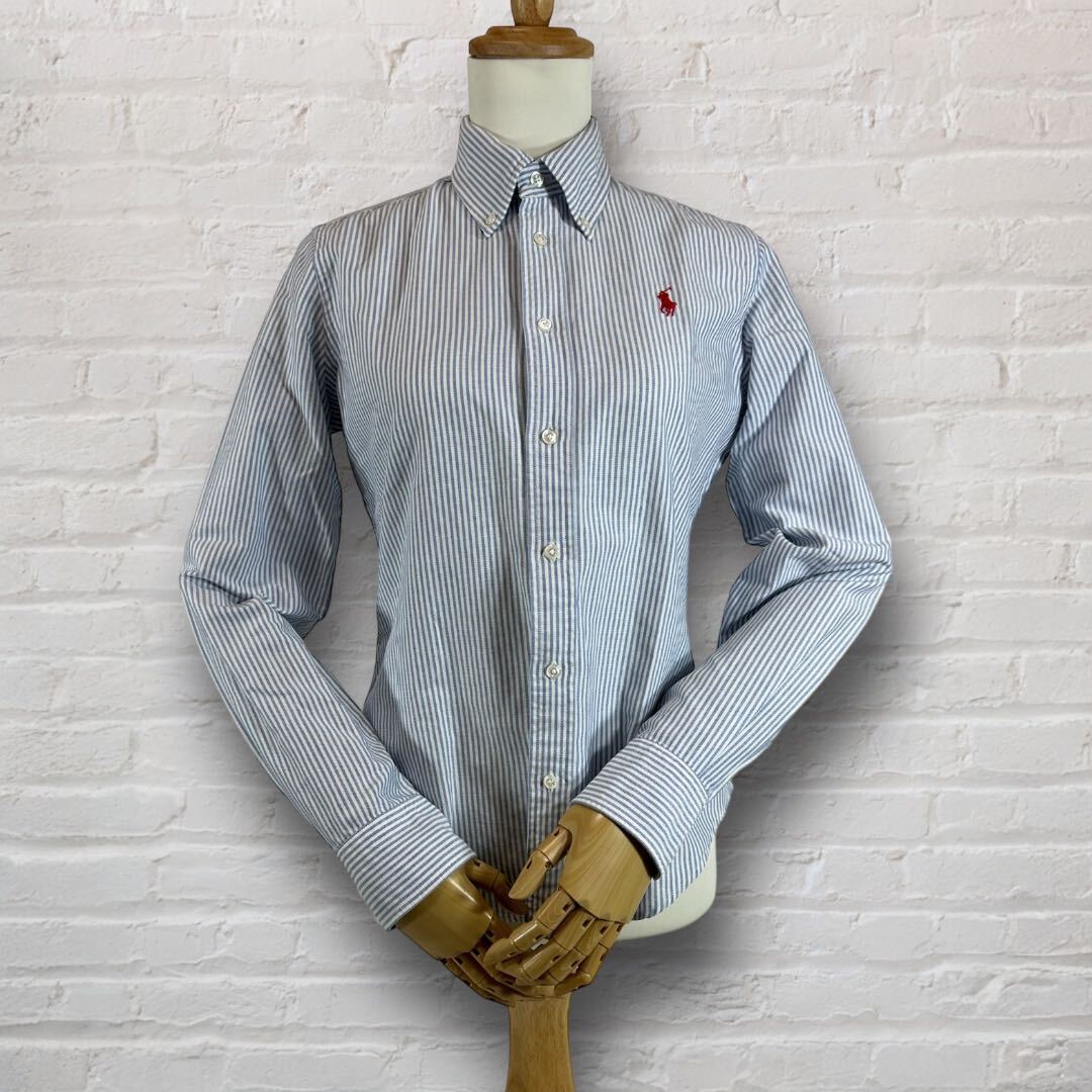 POLO RALPH LAUREN スーパースリムフィット ストライプ サイズ6 POLO RALPH LAUREN スーパースリムフィット ストライプ サイズ6