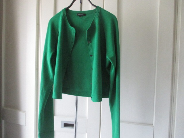 ◆BERARDI ベラルディ　レーヨンショートカーディガン　美品◆