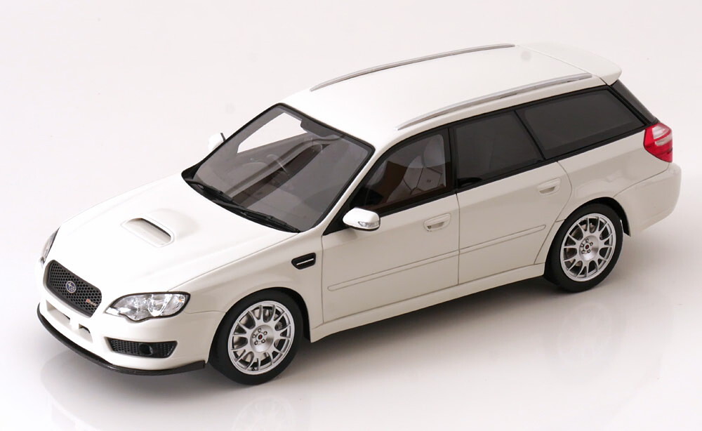DNA Collectibles 1/18 スバル S402 レガシィ ツーリングワゴン STI 2007 ホワイト Subaru Legacy Touring Wagon STI white DNA000110