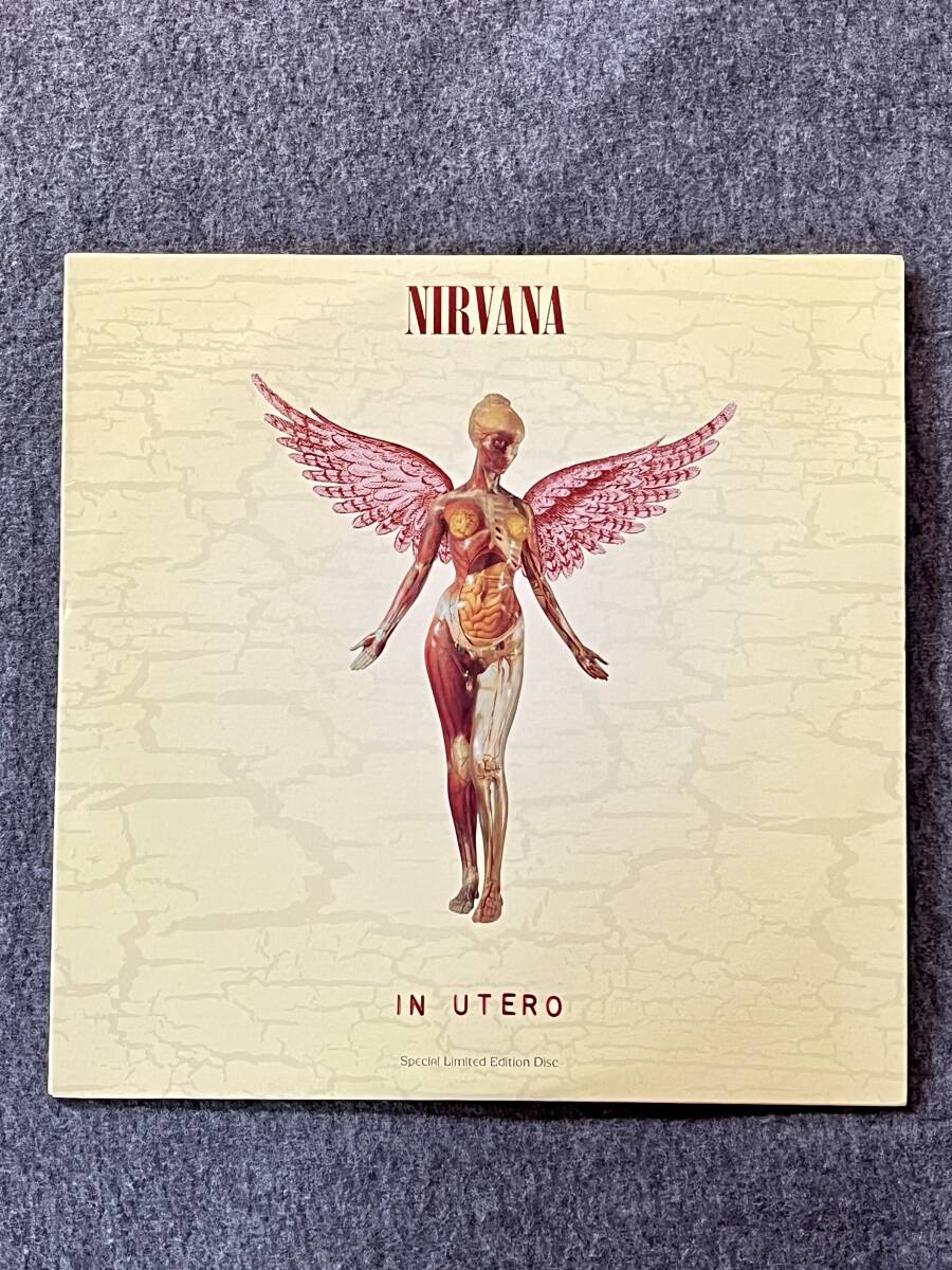  collectors item record NIRVANA In Utero in You terrorism LP CLEAR VINYL inspection niruva-naKurt Cobain Cart ko bar n