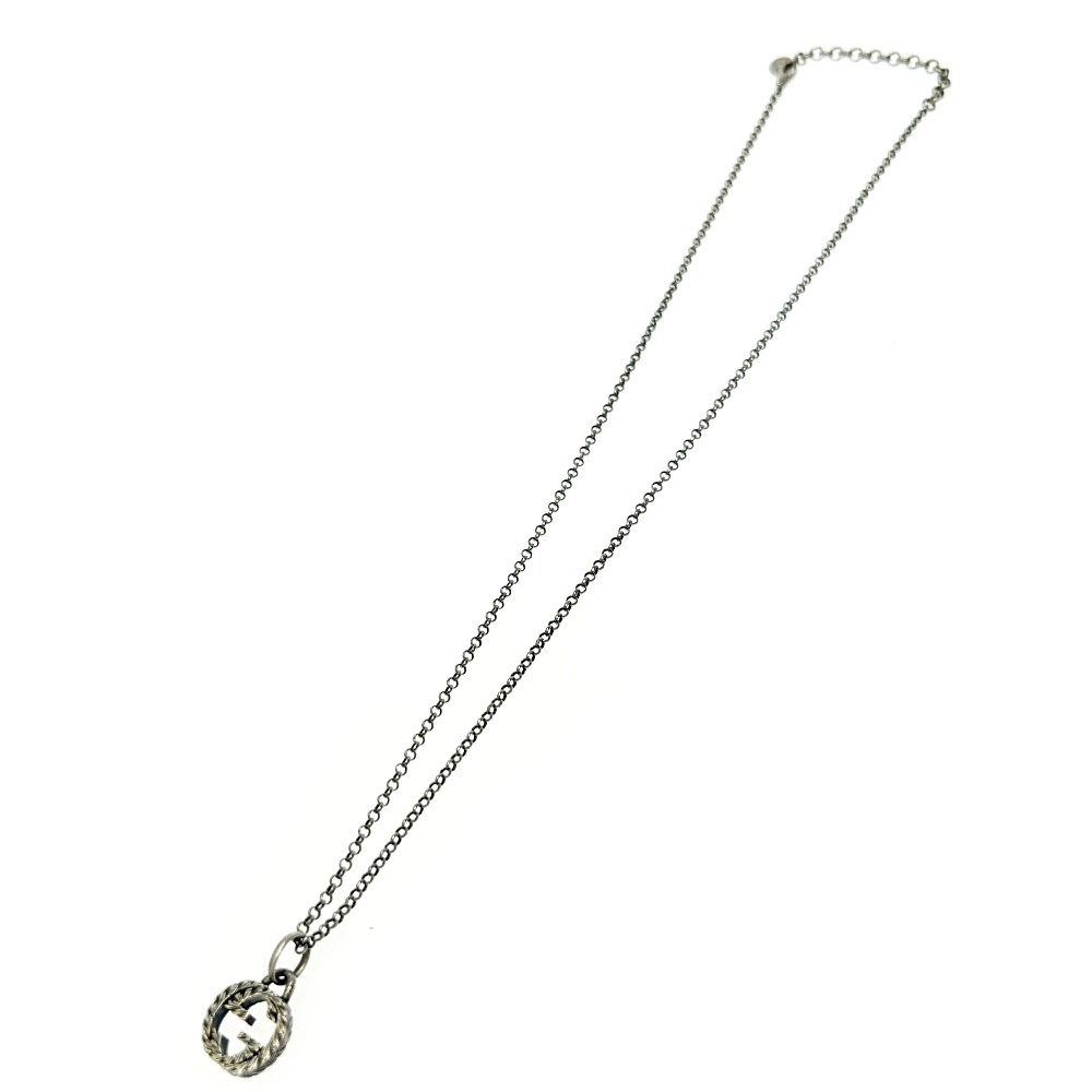GUCCI グッチ シルバー インターロッキングG アラベスク GUCCI グッチ シルバー インターロッキングG アラベスク