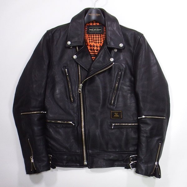 ROUGH AND RUGGED レザーライダースジャケット 1 ラフアンドラ ROUGH AND RUGGED レザーライダースジャケット 1 ラフアンドラ