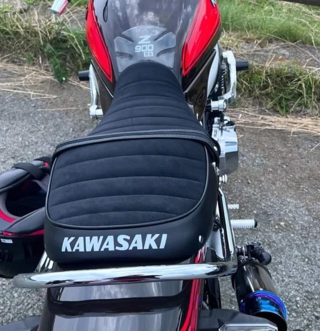 Z900RS シート張替え ウルトラスエード仕様 T-NET埋め込み+PMC Z900RS シート張替え ウルトラスエード仕様 T-NET埋め込み+PMC