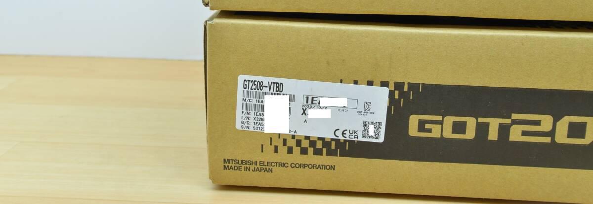 GT2508-VTBD 2023年製 未使用 三菱電機 インボイス対応 国内 GT2508-VTBD 2023年製 未使用 三菱電機 インボイス対応 国内