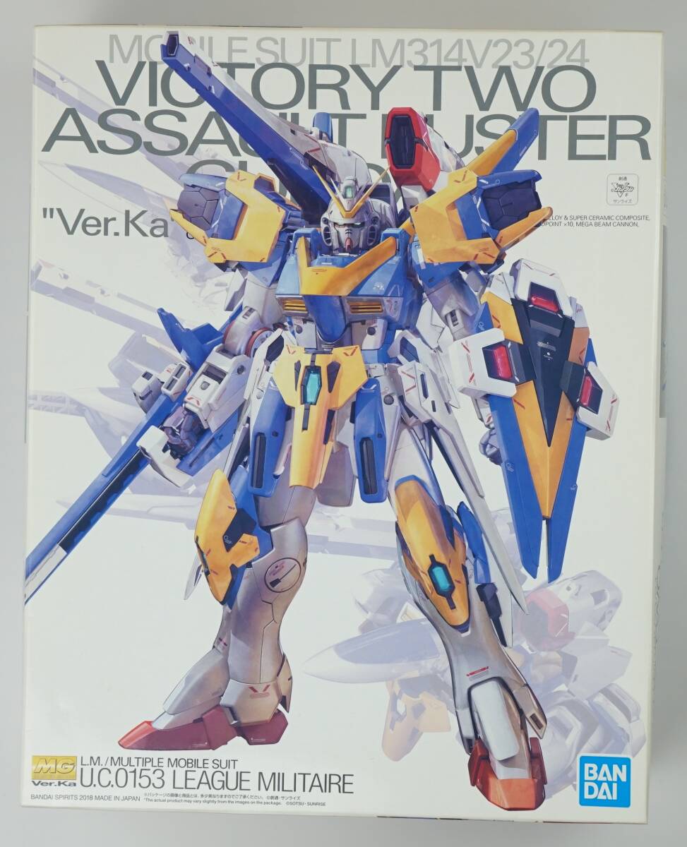 【プレバン】【MG】1/100 V2アサルトバスターガンダム Ver.Ka + 専用拡張エフェクト”光の翼”　未組立セット