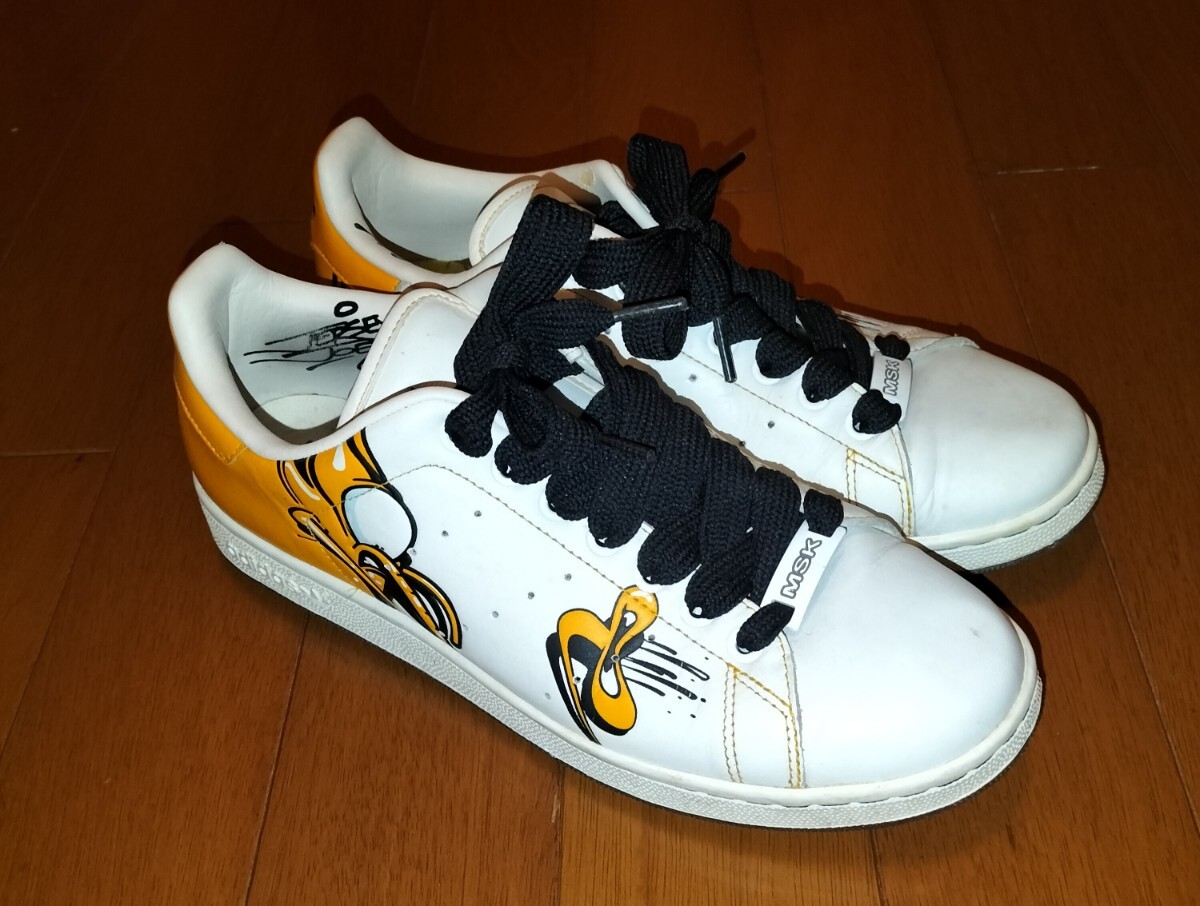 スタンスミス END END スニーカー メンズ ADIDAS STAN SMITH RIME GRAFFITI TO JERSEY JOE adidas　27.5cm　レディース