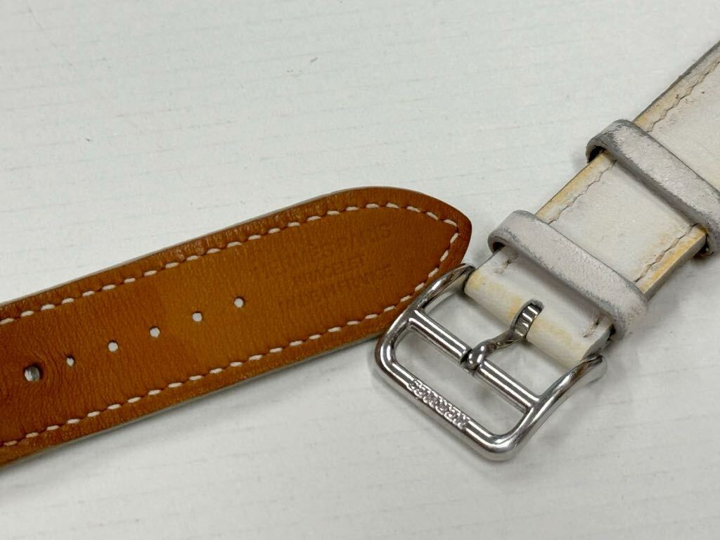 即決 Apple Watch Hermes 41mm 40mm 白 シンプルトゥール レザー 即決 Apple Watch Hermes 41mm 40mm 白 シンプルトゥール レザー