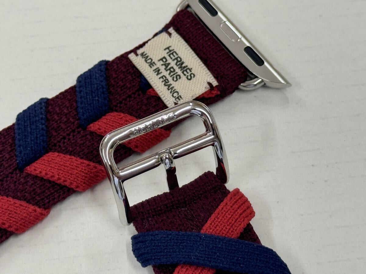 即決 美品 Apple watch HERMES エルメス ブリドン ルージュH 即決 美品 Apple watch HERMES エルメス ブリドン ルージュH