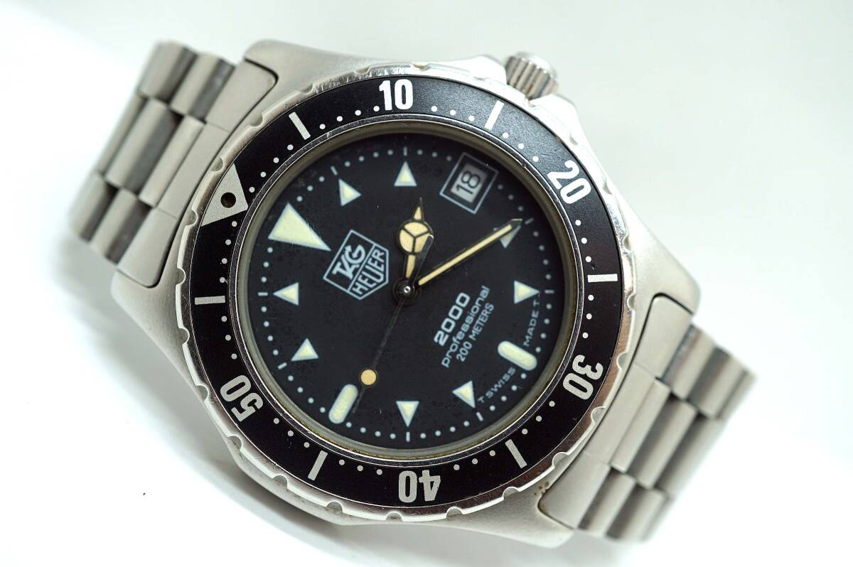 稼働 TAGHEUER ホイヤー プロフェッショナル メンズ 973.006
