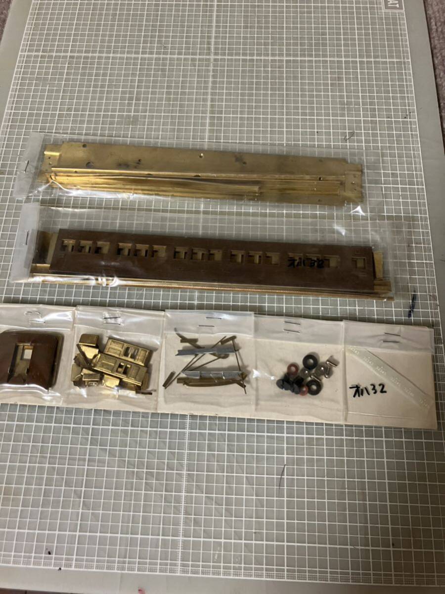 サンゴ模型オハ32客車ダブルルーフキット　HOゲージ