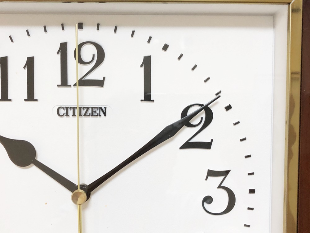 シチズン壁掛け時計 草津AクォーツクロックCITIZEN QUARTZ HOUR シチズン壁掛け時計 草津AクォーツクロックCITIZEN QUARTZ HOUR