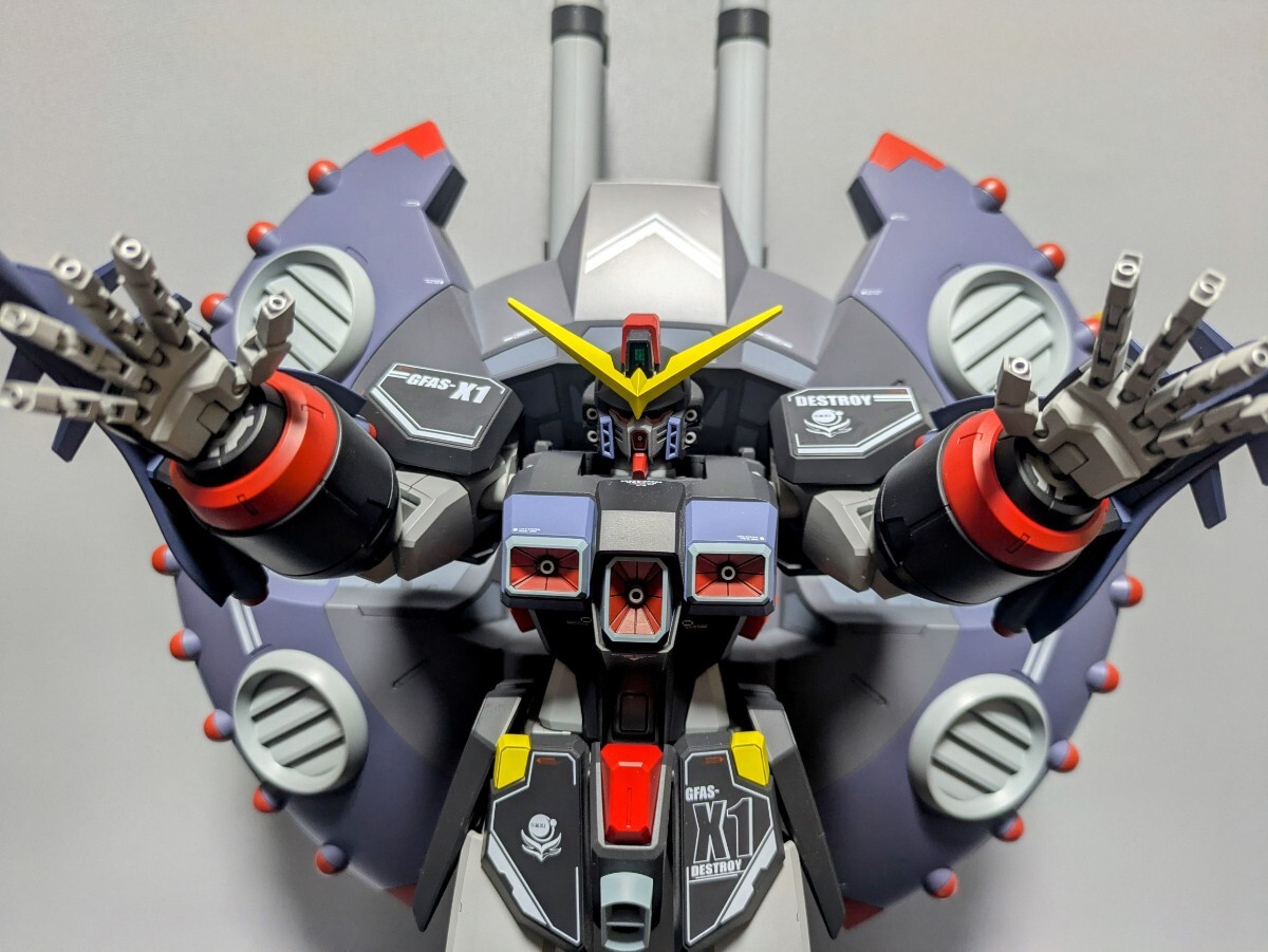 HG ガンプラ デストロイガンダム 改修全塗装 完成品|Yahoo HG ガンプラ デストロイガンダム 改修全塗装 完成品|Yahoo