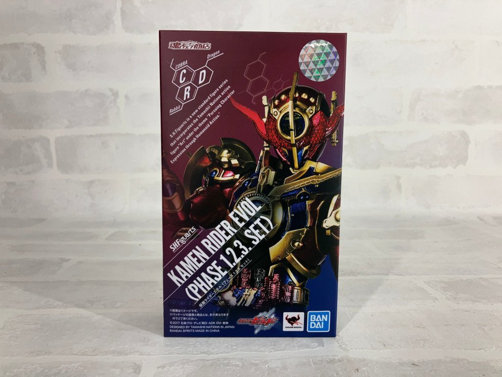 【H52】S.H.Figuarts 仮面ライダー エボル フェーズ1.2.3.セット フィギュアーツ 仮面ライダービルド