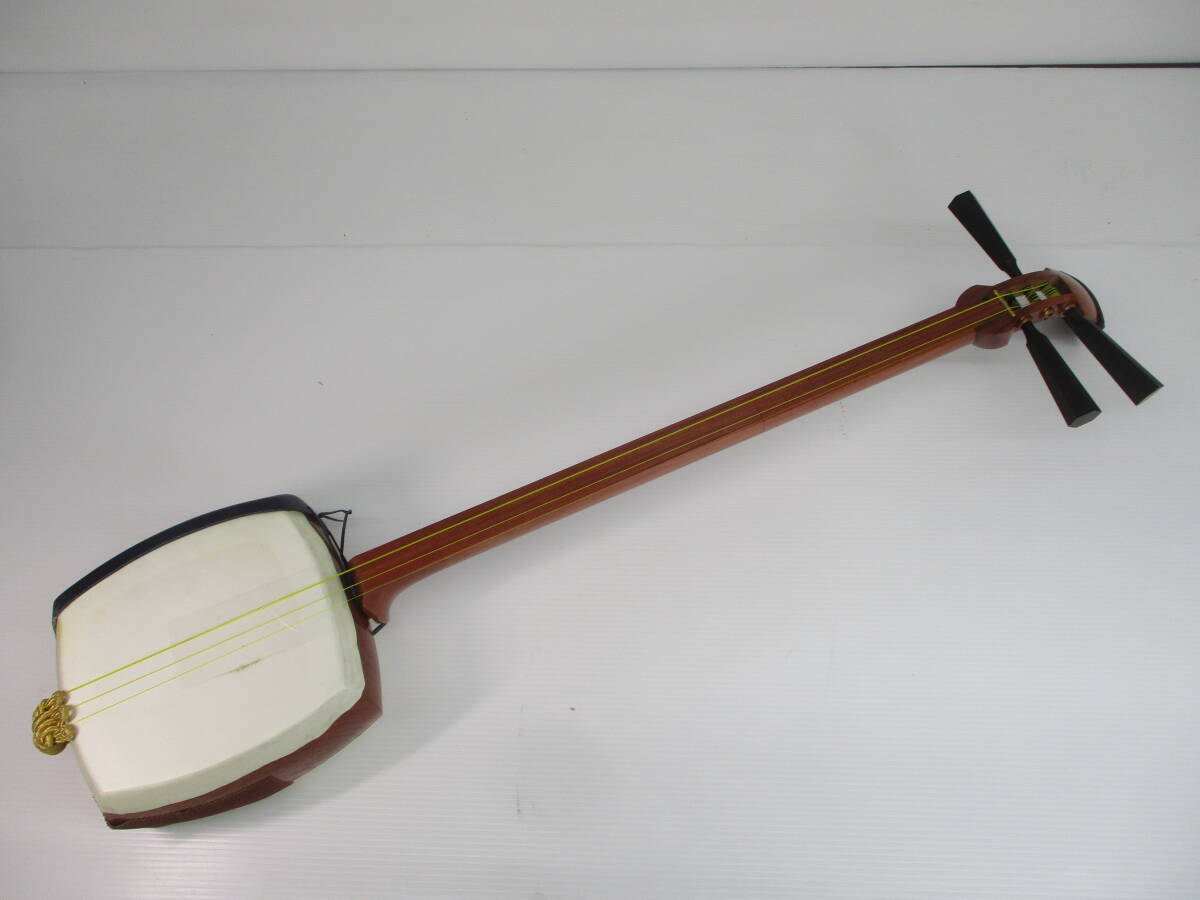 【津軽三味線】東触り付き　太棹 津軽三味線】東触り付き太棹