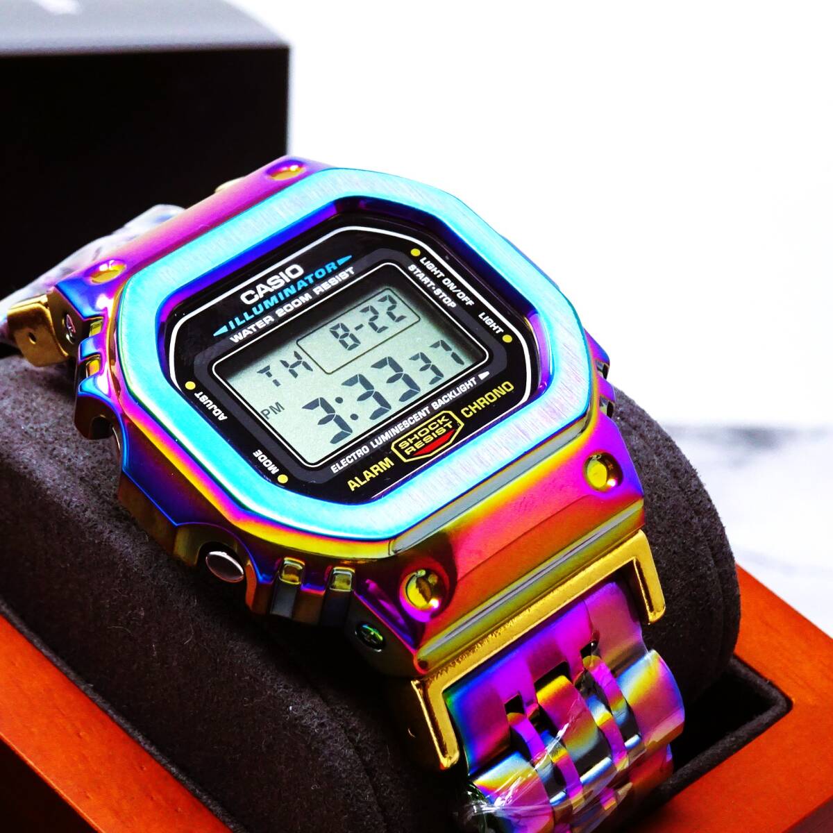 Yahoo!オークション - 新品 Gショックカスタム本体付きDW5600 Yahoo!オークション - 新品 Gショックカスタム本体付きDW5600