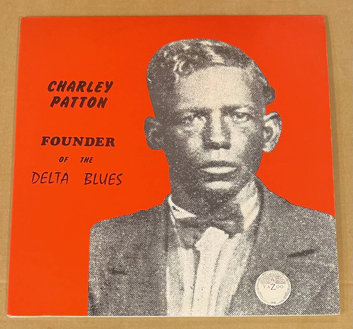 LP 2 листов комплект CHARLEY PATTON Charlie накладка nFOUNDER OF THE DELTA BLUES YAZOO Delta * блюз 