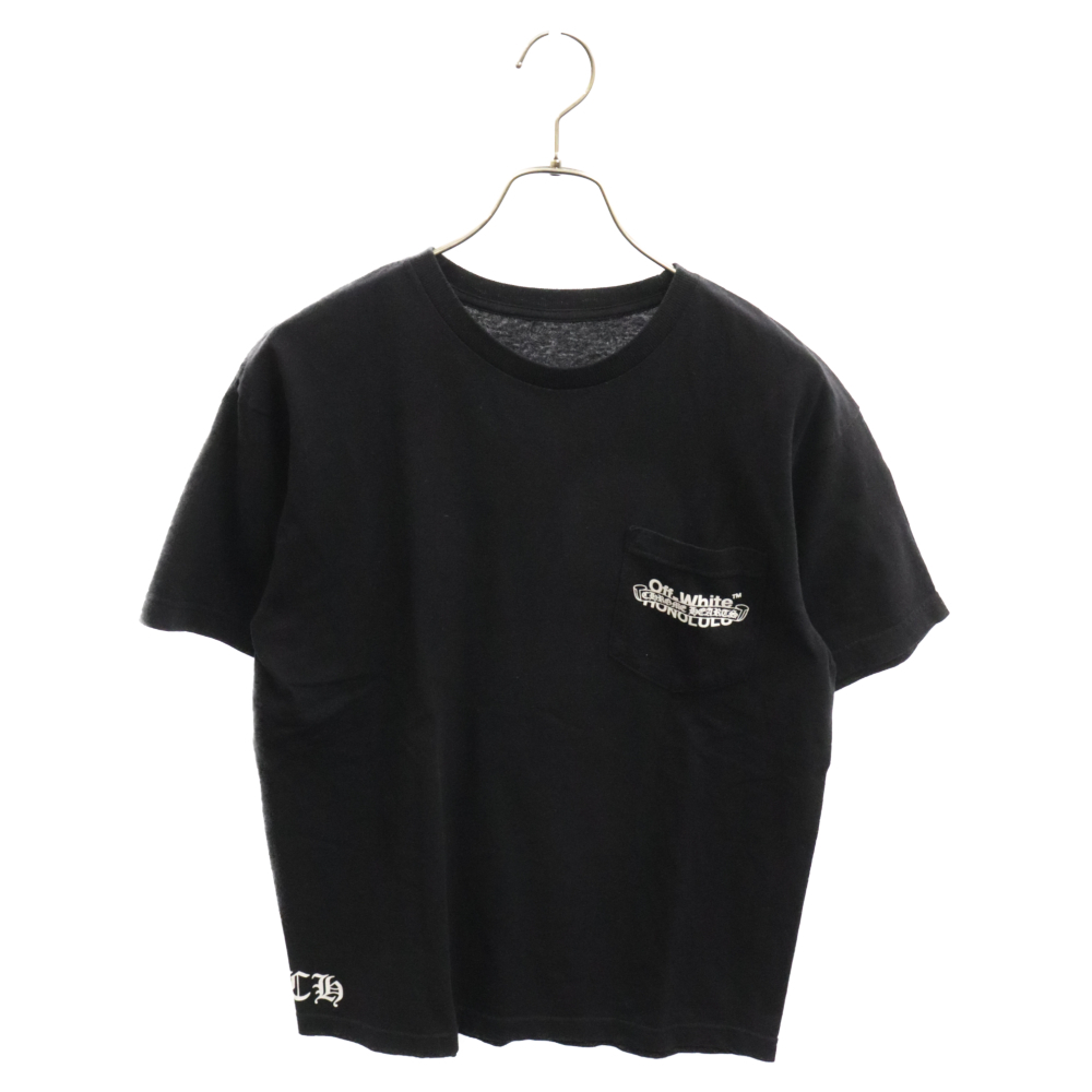 クロムハーツ ×OFF WHITE Honolulu Tee オフホワイトコラボ クロムハーツ ×OFF WHITE Honolulu Tee オフホワイトコラボ
