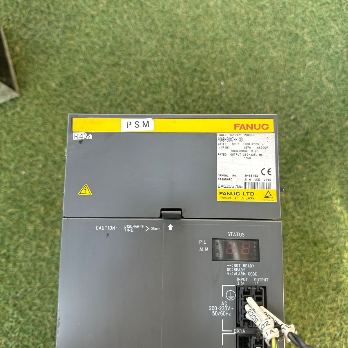 4H115 Fanuc A06B-6087-H130/D 電源モジュール 200-230V 127A 4H115 Fanuc A06B-6087-H130/D 電源モジュール 200-230V 127A