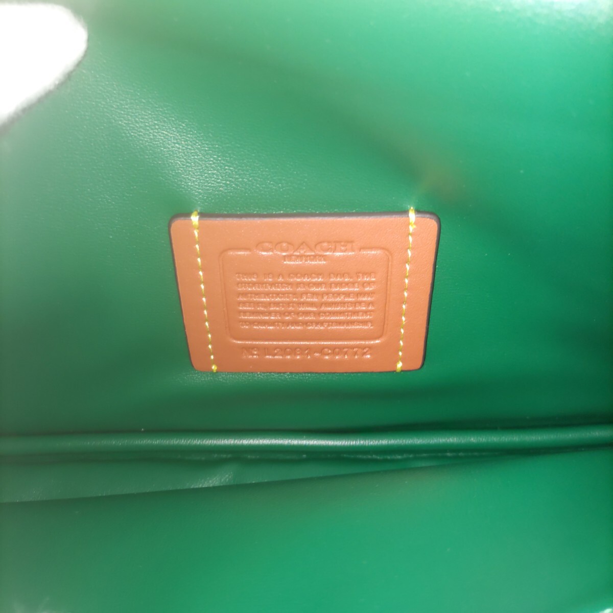 COACH コーチ 新作 タビー ショルダーバッグ グリーン 新品未 COACH コーチ 新作 タビー ショルダーバッグ グリーン 新品未