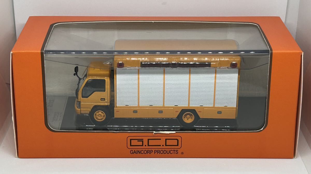 GCD 1/64 いすゞ エルフ 工作車 作業車 イエロー 黄 ISUZU PM GCD 1/64 いすゞ エルフ 工作車 作業車 イエロー 黄 ISUZU PM