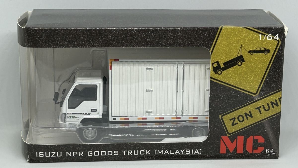 MC64 1/64 いすゞ エルフ コンテナ トラック ホワイト 白 ISUZU MC64 1/64 いすゞ エルフ コンテナ トラック ホワイト 白 ISUZU
