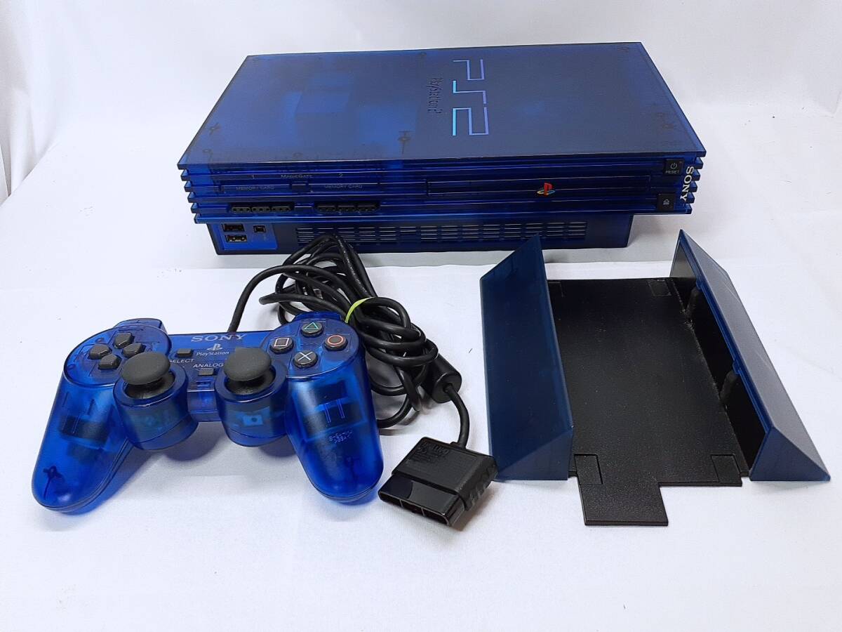 動作品 PS2 オーシャンブルー 箱・説明書・付属品付き シリアル 動作品 PS2 オーシャンブルー 箱・説明書・付属品付き シリアル