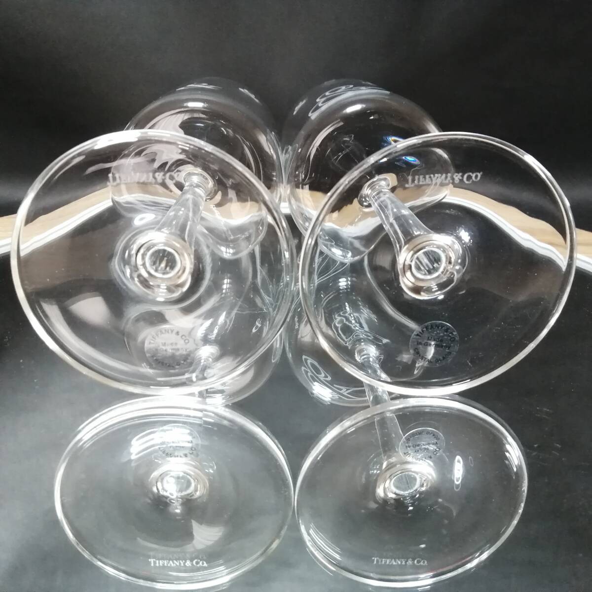 新品未使用 希少 自宅保管 ティファニー アンパサンド <ペア 新品未使用 希少 自宅保管 ティファニー アンパサンド <ペア