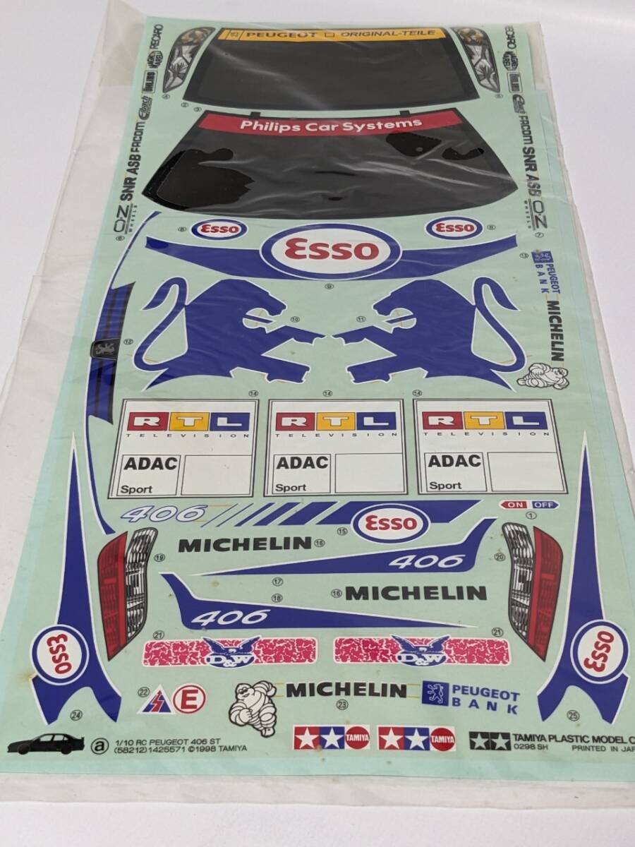 TAMIYA PEUGEOT プジョー 406ST 1/10スケール タミヤ 自動車 TAMIYA PEUGEOT プジョー 406ST 1/10スケール タミヤ 自動車