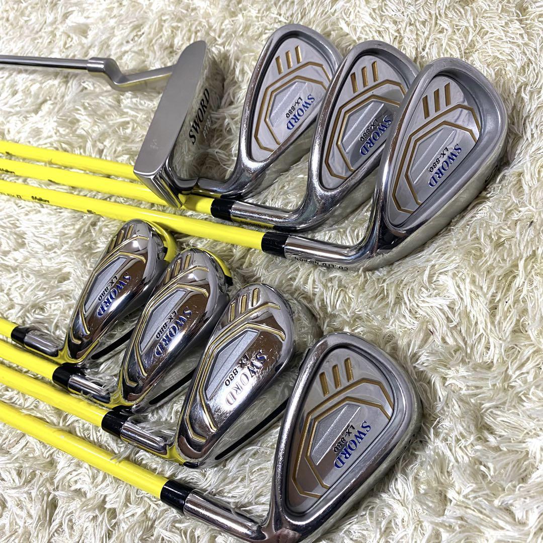 7742 NIKE SWORD ATC700 メンズ 右利き 13本セット フレックスR 7742 NIKE SWORD ATC700 メンズ 右利き 13本セット フレックスR