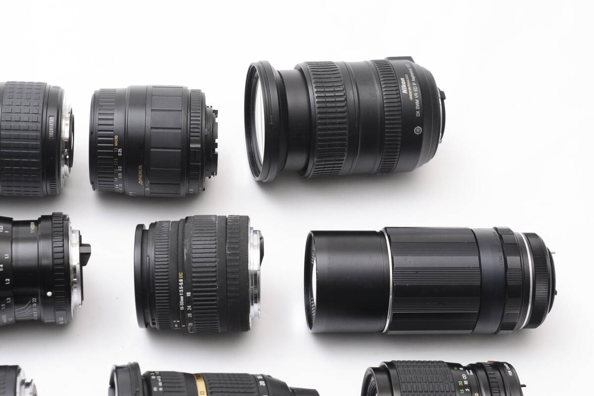 レンズまとめ売り ジャンク Nikon Canon Minolta Sigma Olympus レンズまとめ売り ジャンク Nikon Canon Minolta Sigma Olympus