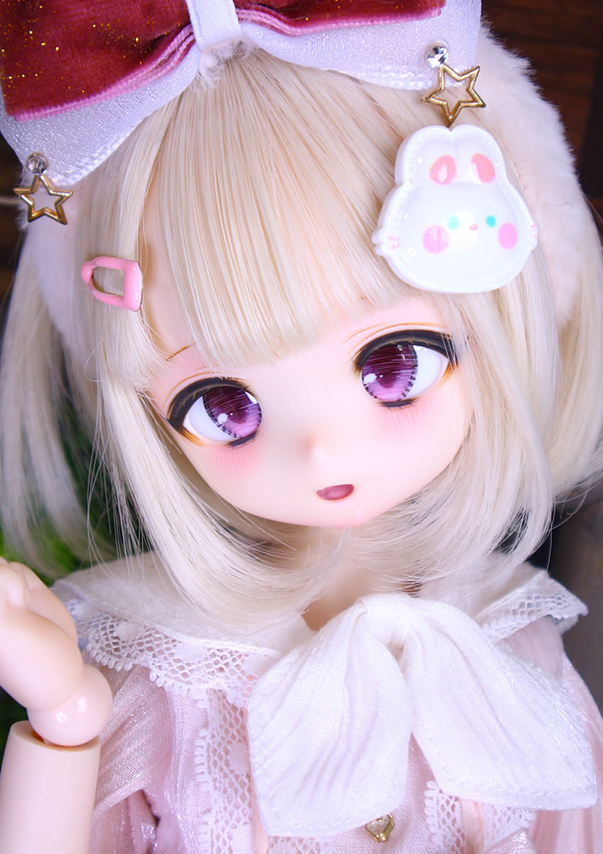 ちるる】imomodoll Ruby-A セミホワイト肌カスタムヘッド+ ちるる】imomodoll Ruby-A セミホワイト肌カスタムヘッド+