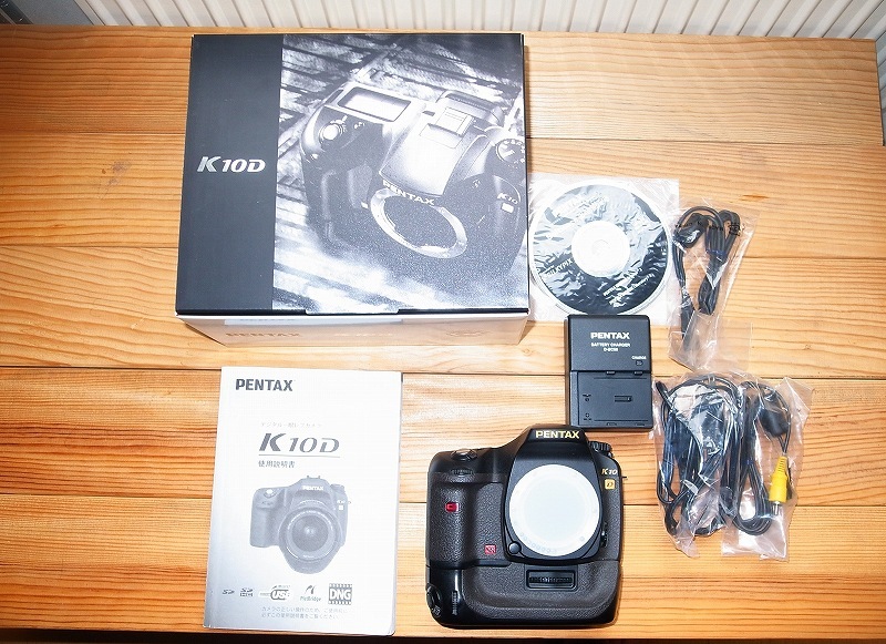 【ジャンク扱い】PENTAX　K10D　グランプリパッケージ　元箱付