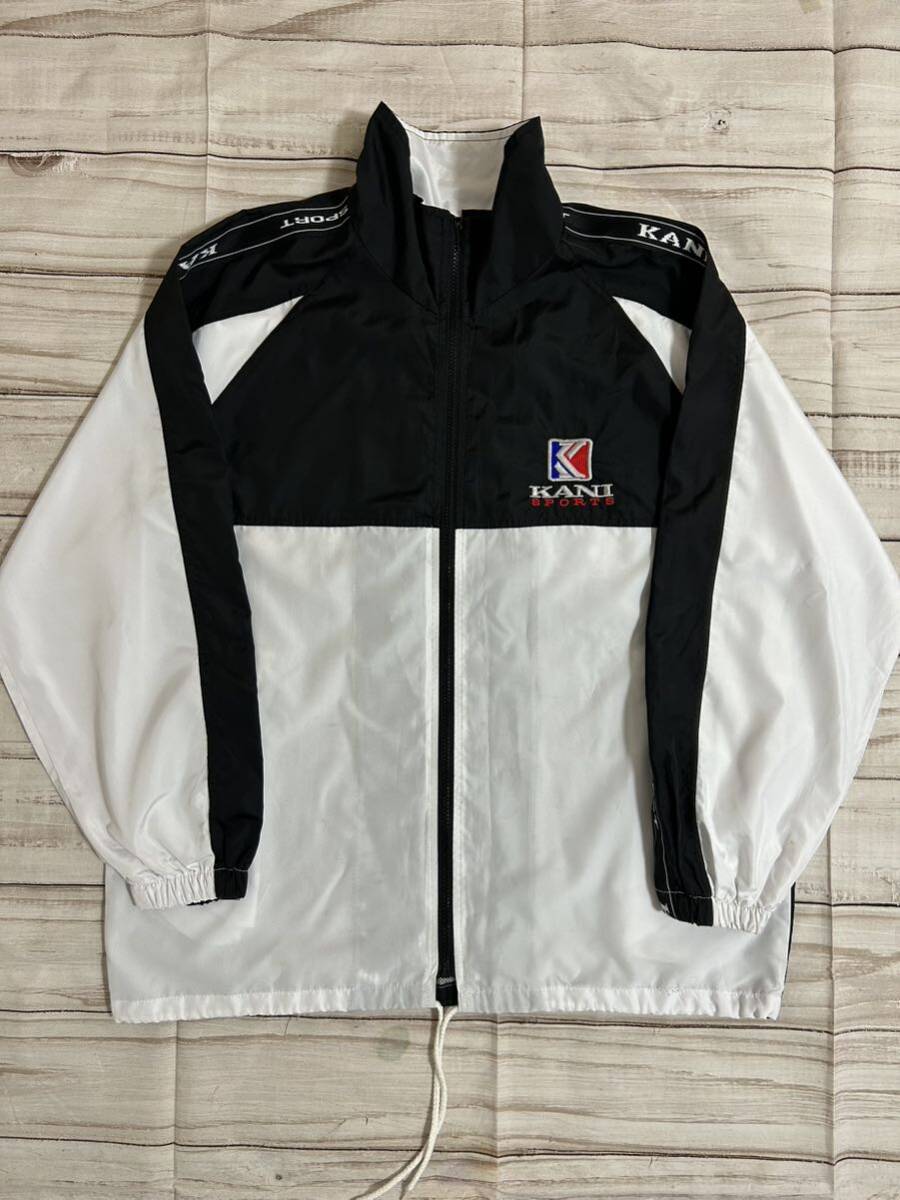 カール カナイ ナイロンジャケット KANI SPORTS 90s 古着 L XL カール カナイ ナイロンジャケット KANI SPORTS 90s 古着 L XL